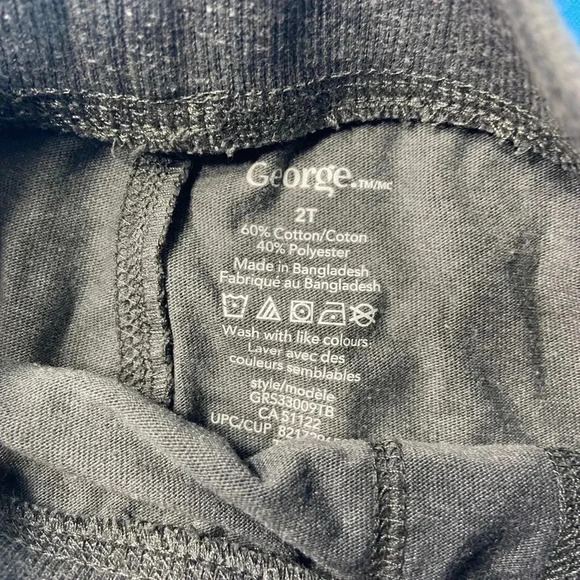 🐣4 for $20🥚 George - Toddler Grey Sweatpants - Size 2T - Picture 3 of 3